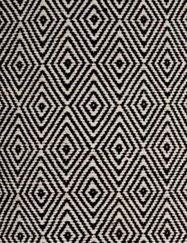 Main product thumbnail 2 of Ashford Eco Cotton Rug – Black/Natural