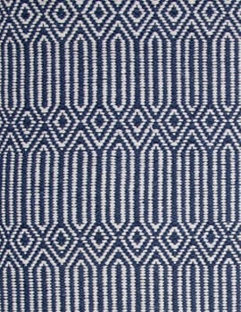 Main product thumbnail of Hancock Eco Cotton Rug – Denim/White