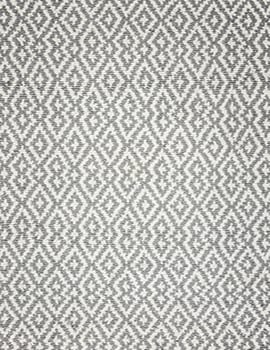 Main product thumbnail 2 of Barcelona Grey/White Eco Cotton Loom-Hooked Rug