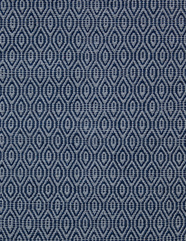 Main product thumbnail of Brighton Eco Cotton Rug - Denim/Grey