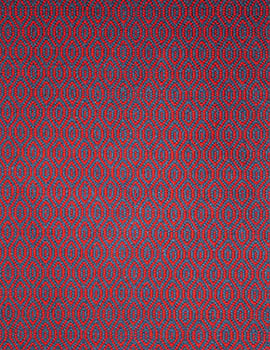 Main product thumbnail of Brighton Eco Cotton Rug - Denim/Cerise
