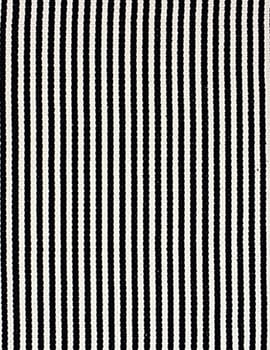 Main product thumbnail of Chester Eco Cotton Rug – Black/White