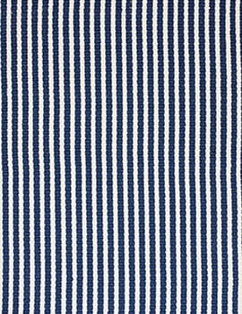 Main product thumbnail of Chester Eco Cotton Rug – Denim/White
