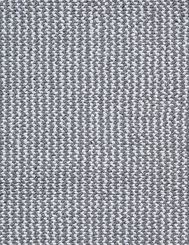 Main product thumbnail of Crossweave Grey/White Eco Cotton Loom-Hooked Rug