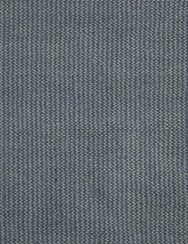 Main product thumbnail of Crossweave Denim/Sage Eco Cotton Loom-Hooked Rug