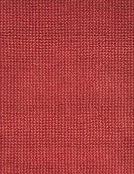 Main product thumbnail 2 of Crossweave Red/Orange Eco Cotton Loom-Hooked Rug