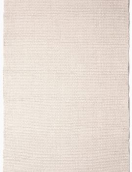 Main product thumbnail of Solid Natural Flatweave Eco Cotton Rug