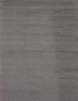 Main product thumbnail 2 of Solid Grey Flatweave Eco Cotton Rug