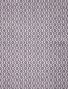 Main product thumbnail 2 of Toulouse Lavender/White Eco Cotton Loom-Hooked Rug