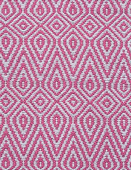 Main product thumbnail of Wild Diamonds Eco Cotton Rug - Lavender/Pink
