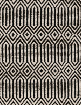 Main product thumbnail of Hancock Eco Cotton Rug – Black/Natural