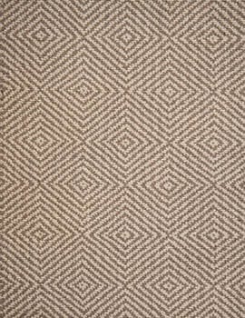 Main product thumbnail 2 of Kensington Taupe/Natural Eco Cotton Loom-Hooked Rug