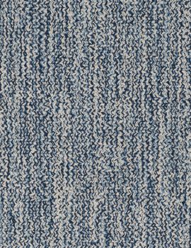 Main product thumbnail of Kind of Blue Loom-Hooked Eco Cotton Rug