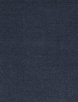 Main product thumbnail of Loom Hooked Solid Blue Eco Cotton Rug