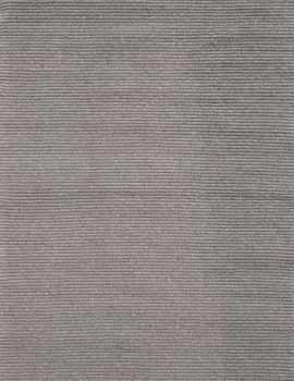 Main product thumbnail 2 of Solid Medium Grey Flatweave Eco Cotton Rug