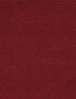 Main product thumbnail of Loom Hooked Solid Red Eco Cotton Rug