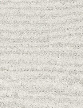 Main product thumbnail of Loom Hooked Solid White Eco Cotton Rug